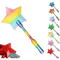 Varita Mágica Para Pagos Sin Contacto Impresa En 3D – Diseño De Estrella Con Ranura Oculta Para Tarjetas – Accesorio Divertido Para Autopago, Tiendas Y Quioscos