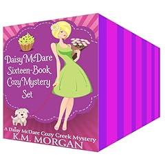 Daisy McDare Sixteen-Book Cozy Mystery Set Audiolibro Por K.M. Morgan arte de portada