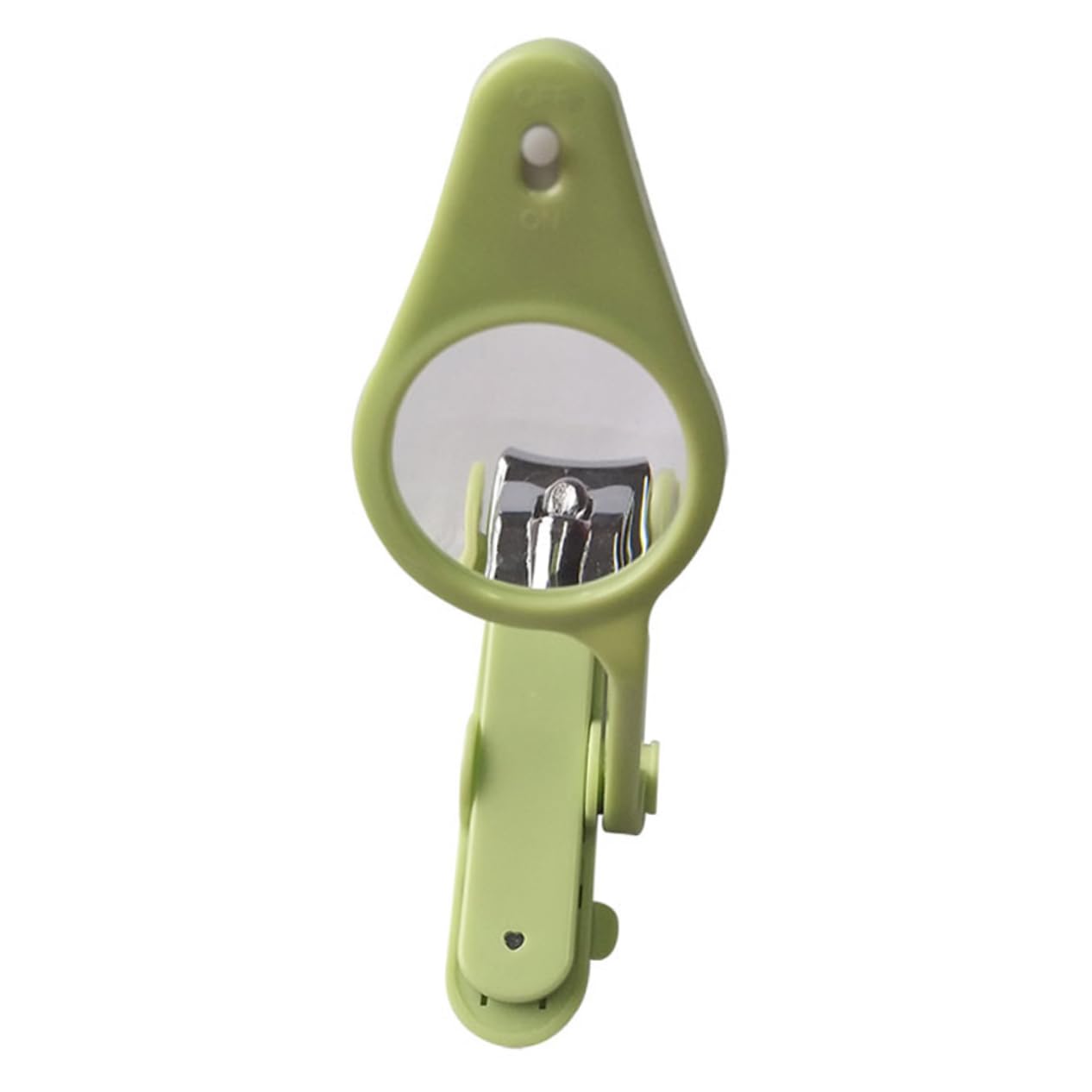 QUMIIRITY Portable Nail Clippers with LED Light Magnifier Safe Nail Care Tool for Newborns and Prevent Over Cutting Design