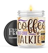 Uncommon Flame 100% Handmade Non-toxic Soy Wax Candle, Fruity Musky Scent, 120hr Burn, Soot Free,...