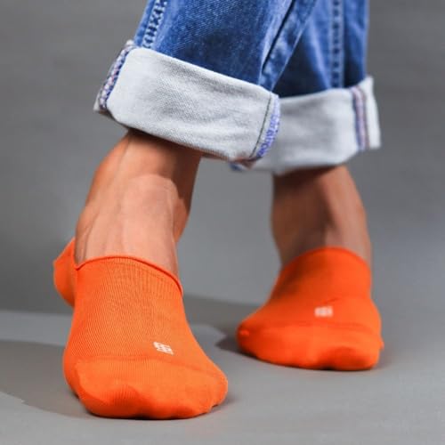 Image of SockSoho Premium Loafer Cotton Socks for MEN - (COLOR: Multicolor | Loafer Length | 7-12 UK Size)