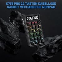 Redragon K733 PRO Gasket RGB Nummernblock Mechanisch 22 Tasten – Ansicht 9