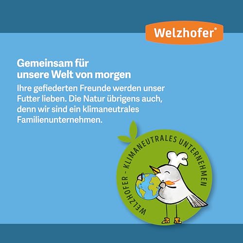 Welzhofer Haferflocken 25kg Wildvogelfutter - Großblatt-Flocken, geschält, gedämpft. Futterhaferflocken reich an Kohlenhydraten, Eiweiß, Fett, Vitaminen. Ideales Futter für Wildvögel