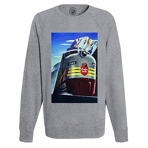 Sweat Canadian Pacific Homme Épais Contre le Froid au Style Vintage