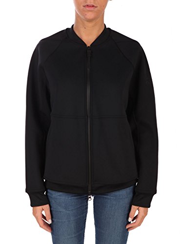 adidas Damen Icon Bomber Jacke, Black/Negro, XL