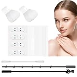 160 Stück Face Tape Lifting Gesicht, Face Lifting Tape, Facelifting Tape Unsichtbare Facelifting Aufkleber, Sofort Gesichtstape Gegen Falten, Doppelkin & Stirn, Anti Falten Patches