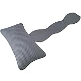 REEZEIVI Hot Tub Headrest Pillow,Chaise Lounge Pillows Outdoor 3D air mesh,Spa Pillow for Outdoor Hot Tub, Quick Drying and Washable,Head and Neck Support Pillow with Adjustable Weighted Strap