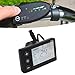 Alomejor Electric Scooter Conversion LCD Display E Display Meter Control Panel with 6P Connector