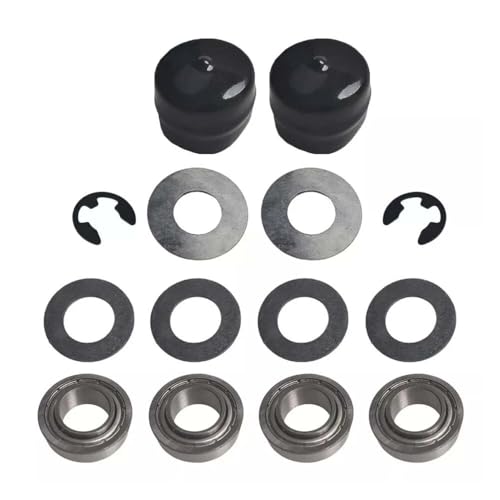 EGNic # 532009040 Front Wheel Bushing to Bearing Conversion Rebuild Kit Fits 532009040 9040H Lawn Mower Replacement Parts New Compatible with Craftsman
