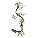 Reptile Branches for Climbing,Semme Artificial Reptiles Vine Climber, Jungle Forest Bend Branch Terrarium Cage Decor for Lizard Frog Snake(L)