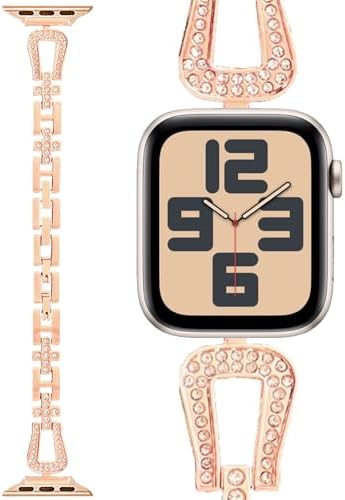 Efolen Watch Armband U-Schnalle Compatible Apple Watch Series 10 9 8 7 6 5 4 3 2
