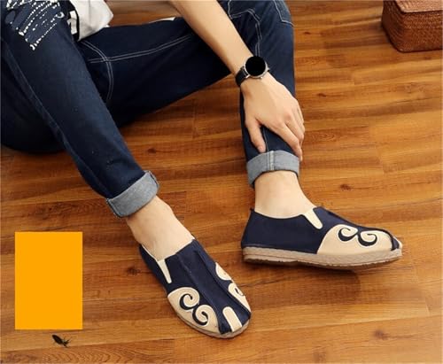 Vintage Linen Kungfu Shoes Traditional Sneaker3