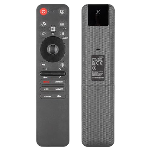 Télécommande vocale MR25GA compatible Smart TV LG 2024 2025 pointeur Alexa AN-MR24GA
