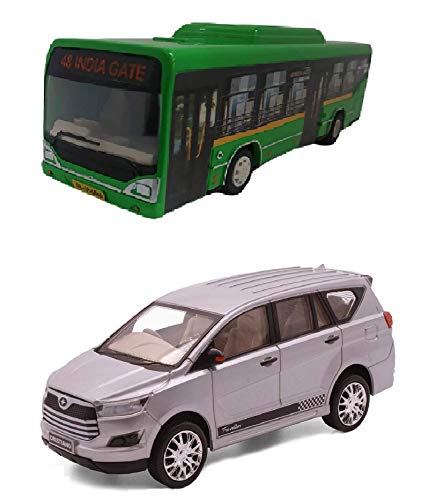 Amisha Gift Gallery Toys Car New Innova Crysta Pull Back Toy Model for Kids Red (Color May Vary as per Availability) (Multicolour-11)