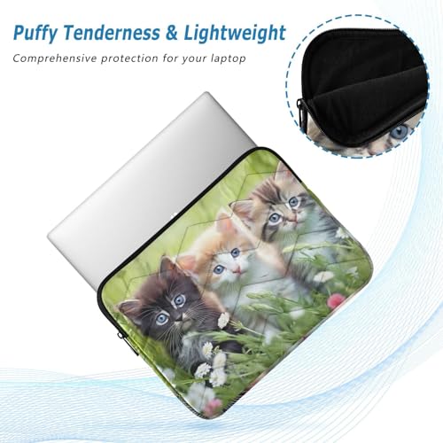 Funda para Laptop 13-14 Pulgadas Impermeable con Diseño de Gatitos miniatura 5