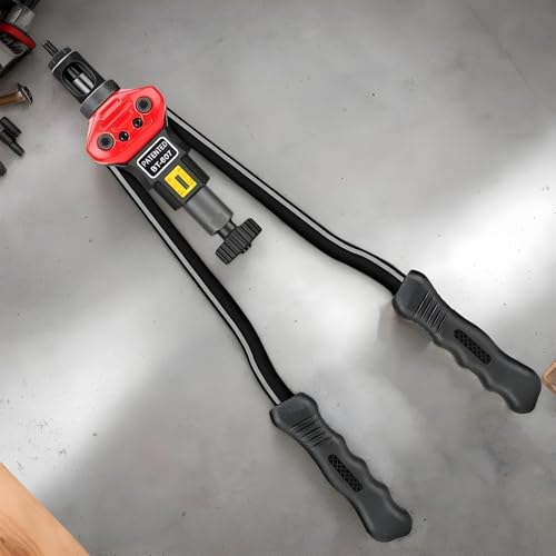 Fixer sur tôle fine avec le jeu d'outils pour écrous à riveter complet - 3
