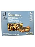 Good and Gather Nut Mini Bars, Almonds, Peanuts & Sea Salt with Cocoa Drizzle, 10 Bars, 7.05 oz