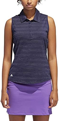 adidas Women’s Microdot Sleeveless Polo