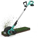20V Battery-Powered Cordless Lawn Edger with 9' Blade, 4.0Ah...