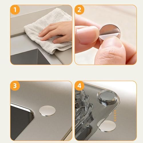 Magnetic Sink Strainer Basket, Triangle Sink Drainer Basket for Food Strainer or Storage Rack — view 6
