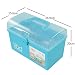 Rinboat Caja Botiquin de Almacenamiento de Plástico con Cerradura para Primeros Auxilios...