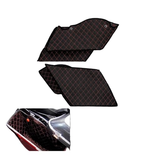 Doublure extensible pour sacoches moto avec protection optimale du bagage bas