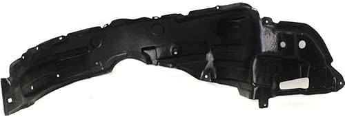 Miniatura 6 de Parts N Go Forro de guardabarros con clips para Corolla 2009-2010 lado del pasajero delantero derecho TO1249149 5387502260