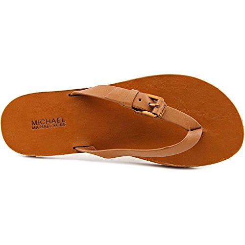 Michael Michael Kors Jocelyn Thong Luggage Vachetta Women's Sandals (5) #TOP3