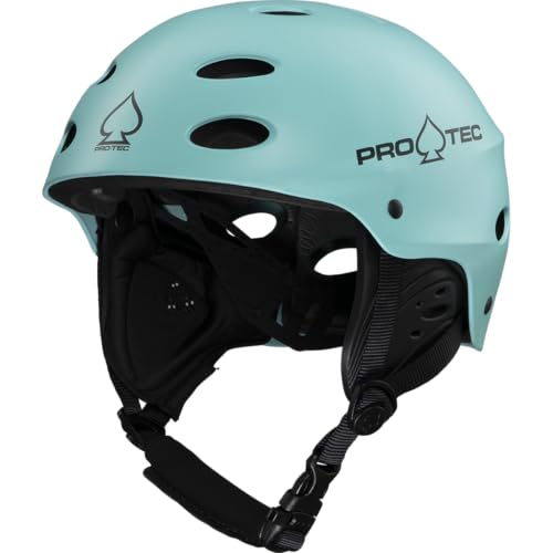 Pro-Tec Ace Wake Wakeboarding Helmet, Ideal for Wakeboarding, Kayaking, Whitewater Rafting or Kite Surfing, – Large – Electric Matte by Pro-Tec - Used condition - US$53.41