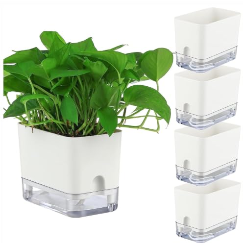LADFRTYU Pot for Plant Pot de Plante à arrosage Automatique – vue 5