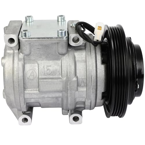Image of ECCPP AC Compressor 1989-1997 for Geo Prizm 1.6L 1993-1994 for Toyota for T100 3.0L Fast Cooling AC Compressor with Clutch