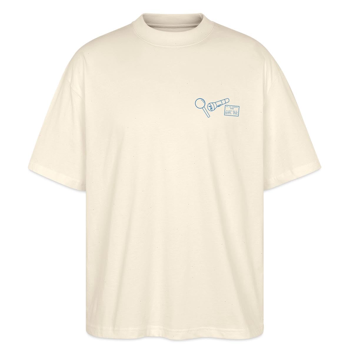 Die DREI Fragezeichen Vierte Detektivin Ermittler Oversize Unisex T-Shirt