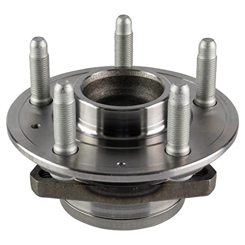 Image of TRQ 2 Piece Front Rear Wheel Bearing & Hub Assembly Set with ABS Sensor Compatible with 2019-2020 Buick Envision 2016-2019 Cadillac ATS CT6 CTS 2018-2021 Chevrolet Camaro