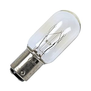 Naaimachine lamp BA15D 25W 2700K 230V – Extra Warm Wit