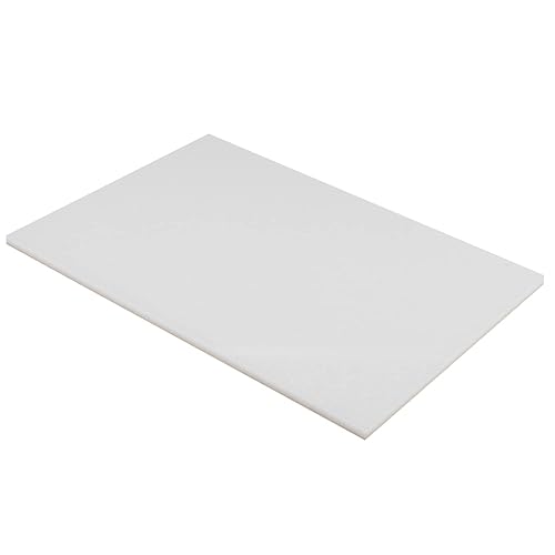 Vista 31 de Heyiarbeit Hoja de plástico de plexiglás fundido transparente de 16.54 x 11.69 pulgadas, 0.12 pulgadas de grosor, para lámparas, construcción