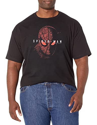 Marvel Simple Tech T-Shirt Homme vêtement geek coton col rond manches courtes