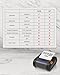 ZYWELL ZM04 1.0 Label Maker, Bluetooth Thermal Label & Receipt Printer Two-in-One 58mm/80mm,Portable for Android/Windows, NO iOS/MAC