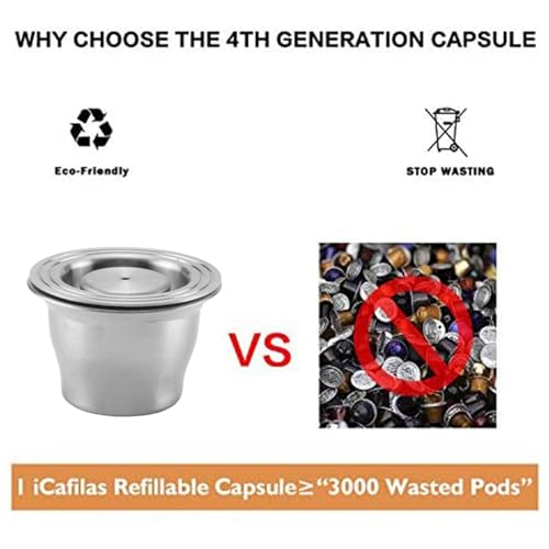 Capsules réutilisables et tampons rechargeables contre le gaspillage - 8