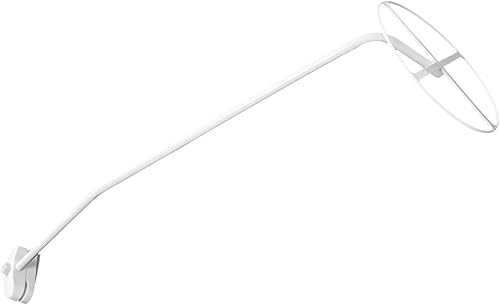 Zerodeko Juego de soporte de red de acero, decoración de dormitorio, altura ajustable, soporte de toldo ligero para cuna, accesorios de red para