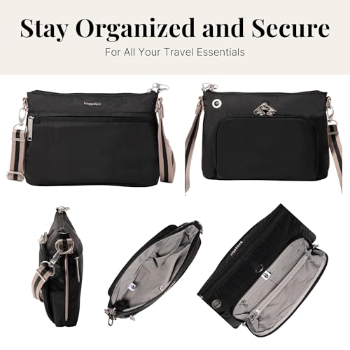Image of Baggallini Securtex Anti-Theft Memento Crossbody