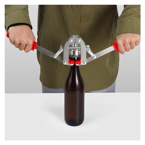 Taponadora de botellas metálica para chapas de anillo y refrescos 6