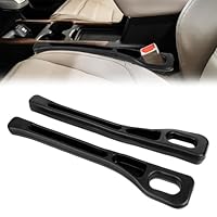 1 Paar Autositz Lückenfüller,Schwarz Car Seat Gap Filler,Auto-Organisator,Aufbewahrungsbox,Sitzspaltfüller,Aufbewahrung von Kleinteilen Mobiltelefone,für Personenwagen, Suv und Lastwagen