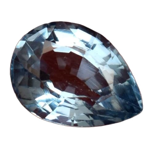 Topaze bleue naturelle 10mm unique pour création de bijoux et bague DIY GH_NAT_08854
