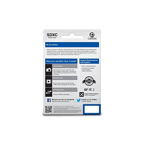 Centon Electronics 128Gb Class 10 Sd Card (S1-Sdxc10-128G) #TOP2