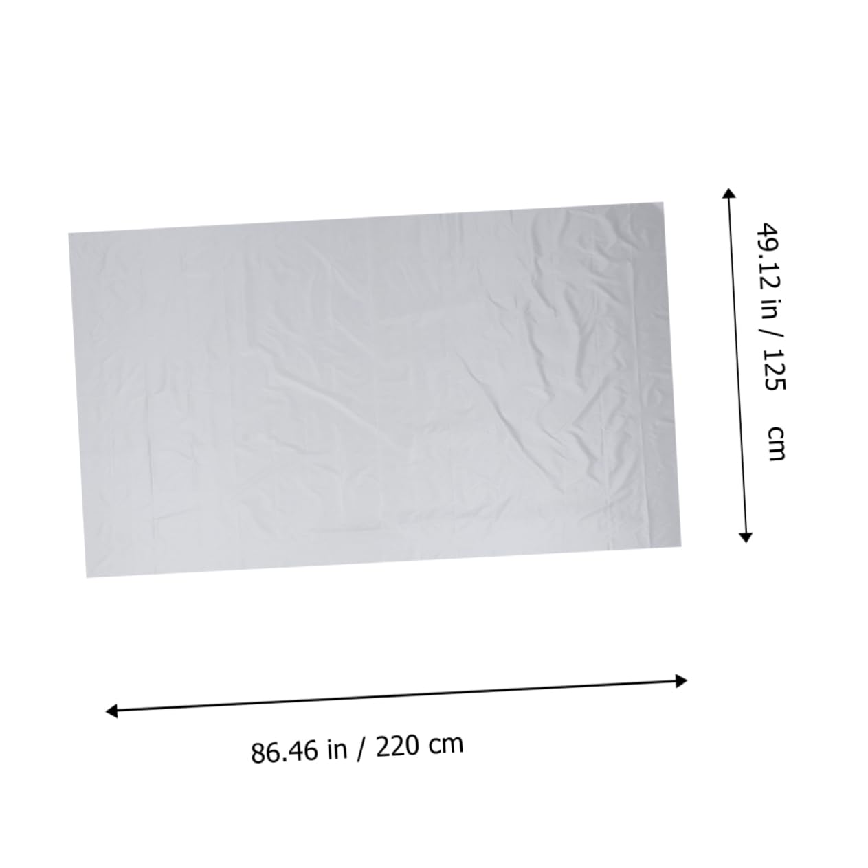 NUOBESTY Schermo di Proiezione Pieghevole 100" 16:9 per Proiettore Domestico, Telo da Parete per Cinema Portatile Bordi Rinforzati, Facile da Installare per Home Theater, Uffici, Scuole
