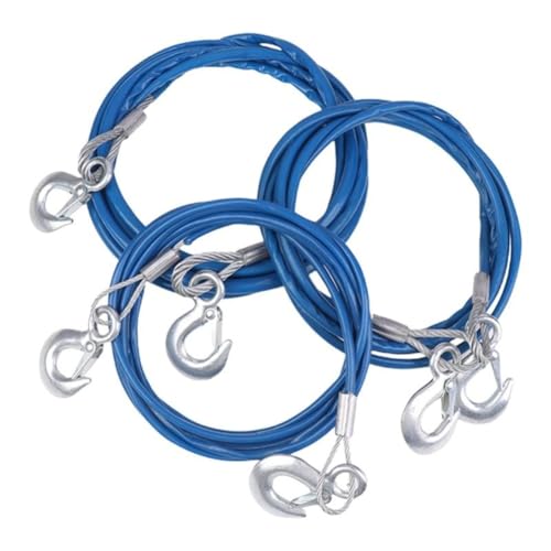 Cuerda de remolque para coche soluciona averías con cable de acero 3