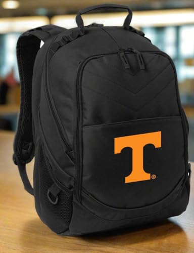 Image of Broad Bay University of Tennessee Backpack | Official UT Vols Logo, Padded Laptop Computer Section, Premium 600D Nylon Fabric