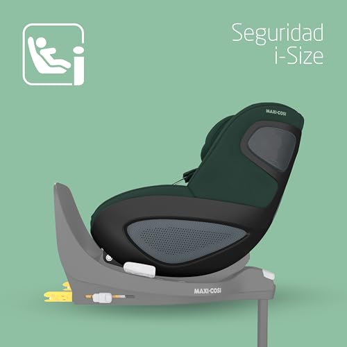 Miniatura 2 de Maxi-Cosi Pearl 360 Silla Coche Bebe I-Size, Silla Coche 360 Giratoria Para Bebé Y Niño Isofix , 3 Meses - 4 Años 61-105 Cm , Climaflow, Arnés De Apertura Y Cierre Fácil, G-Cell, Authentic Green
