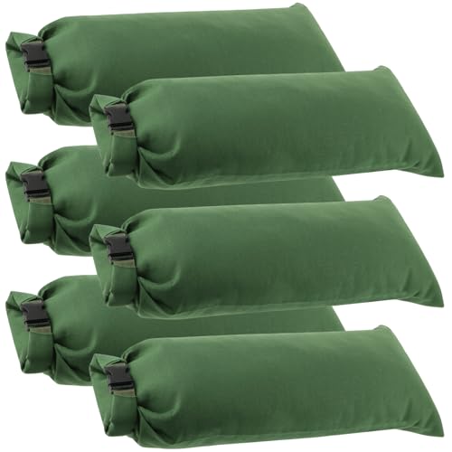 Flood Water Barrier Sand Bags, 6 Pcs Thickened Canvas Sand