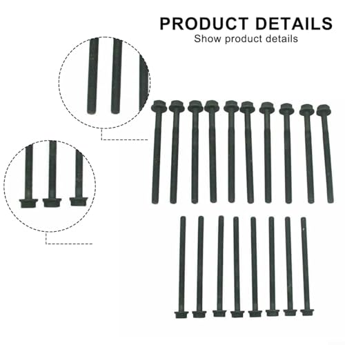 Tornillos de culata de alta resistencia para Ford Transit Custom y Ranger 2.2 5